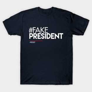 Fake President Hashtag T-Shirt